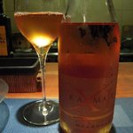 京都 ネーゼ - 2009/3月：お次のワインは「赤」ではなく「ブラウン」なんですと???