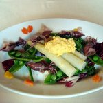 オーベルジュ ド コム・シノワ ROKKO - 蛍烏賊とアスパラのサラダ