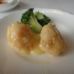 家全七福酒家 SEVENTH SON RESTAURANT - 海老のマヨネーズソース、カシューナッツ添え