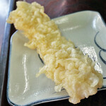 長生うどん - いか天