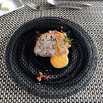 湯の街ビストロ 江沼スタシオン - ミートローフとキッシュの前菜