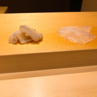 鮨 はしもと - 星鰈とみる貝