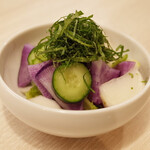 トンテキ食堂8 - 浅漬け(350円)