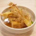 トンテキ食堂8 - 若竹と厚揚(350円)