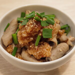 トンテキ食堂8 - もつポンおろし(400円)