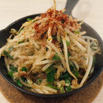 トンテキ食堂8 - 特製肉味噌のもやし炒め(650円)