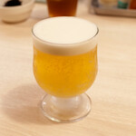 トンテキ食堂8 - グラスビール(300円)