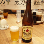 Tonkatsu Odayasu - 瓶ビール(650円)