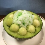 BAR ラフテル - かき氷　メロン