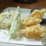 桶家乃隠居 - 天ぷら