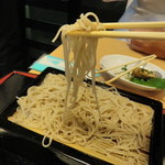 蕎彩 和み月 - 2012' 細めの手打ち