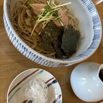 まん作 - 冷やし鴨ねぎそば♬︎