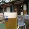 マサラ - 生ビールと店の外観。