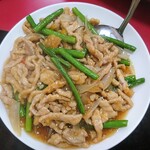 豊園 - ニンニクの芽炒め・ハーフ