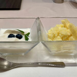 みこころ 無添加チャイナ935 - 杏仁とパイナッポのシャーベット