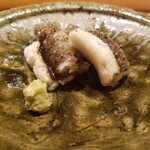 鮨 崚 - 江戸前の穴子の白焼き(とうがらし醤油で)