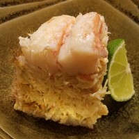 鮨 崚 - 毛蟹、カボス