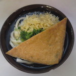 手打十段 うどんバカ一代 - ひやかけ(小)＋あげ