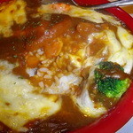 pied - トマトと海老の焼きカレー