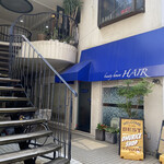 サンダウナー トーキョー オムレツ - ここの階段を登ってすぐにあります。