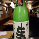 Strained strained nigori sake 21% Umezu raw motomoto