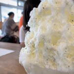 珈琲とかき氷のお店 きまぐれ屋 - きまぐれ屋＠三浦市　黒ごま生みるく　アップ