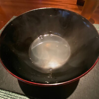 蒼 - 愛媛藤本漁師の神経締め鱧のコンソメ