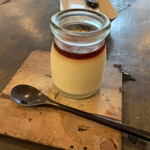 そば舎 あお - プリン