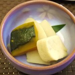 シーサイド　うわかい - 竹の子と南瓜の煮物