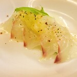 Shisaido Uwakai - 鯛のカルパッチョ