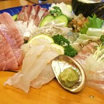 シーサイド　うわかい - お刺身盛り合わせ