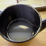 上善庵 - 「蕎麦湯」