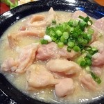 俺のホルモンもつ家　金太 - 名物ホルモン煮込み定食（並盛り）　880円②