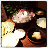 ろっこん - ランチの刺身定食