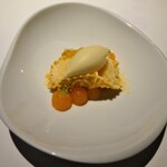 レフェルヴェソンス - Solidarity メロン パッションフルーツ 乳酸発酵乳アイスクリーム ゴーフレット 茴香の花