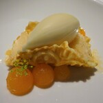 レフェルヴェソンス - Solidarity メロン パッションフルーツ 乳酸発酵乳アイスクリーム ゴーフレット 茴香の花