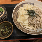 おぎ野 - ざる蕎麦とザルきし相盛り