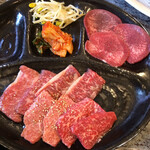 川崎名物 炭火焼肉 食道園 - Aランチの肉