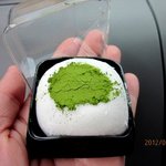 菓司庵 いずみ野 - 抹茶クリーム餅！(2012,06/15)