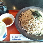 夢打庵 - 天ざるそばの大盛り