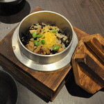 醪音 - 帆立とひじきの炊き込み御飯