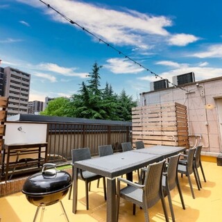 在屋顶露台上带入BBQ·空手BBQ