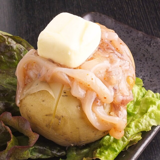 じゃがバター塩辛