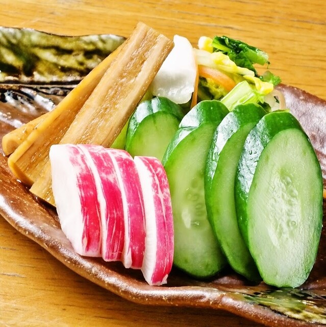 漬物盛り合わせ