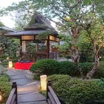 東京 芝 とうふ屋うかい - 中庭