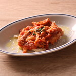 Florentine style tripe stew with tomato