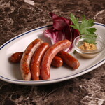 Assorted 5 types of sausages