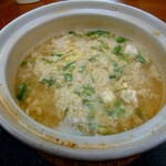 喰べもの屋菜彩 - 〆は雑炊を選択しました