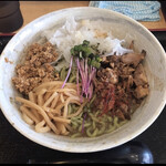 らーめん仙代 - 燻製煮干しまぜそば 中 ¥800？