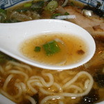 勝屋 - 拡大図（中華そば）